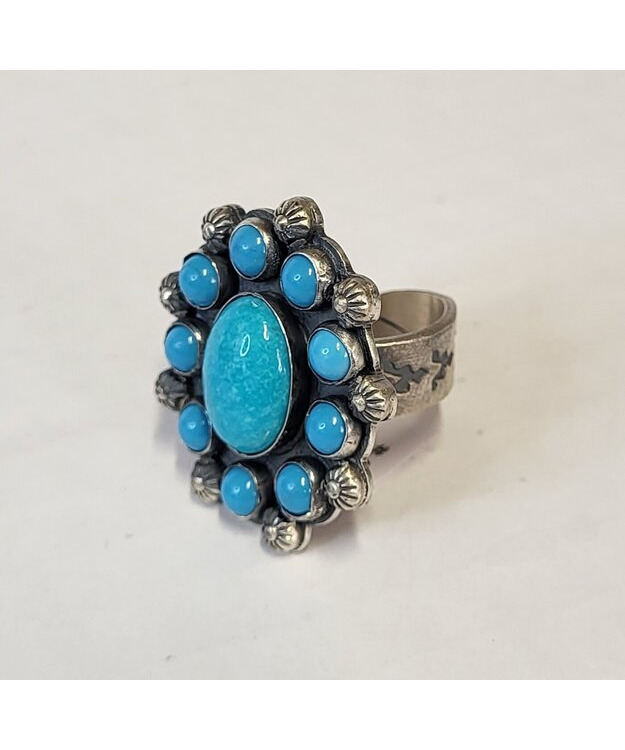 Sleeping Beauty Turquoise -sormus