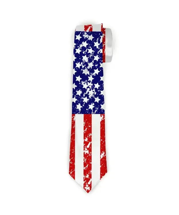 Solmio/kravatti "Kulunut" USA Lippu