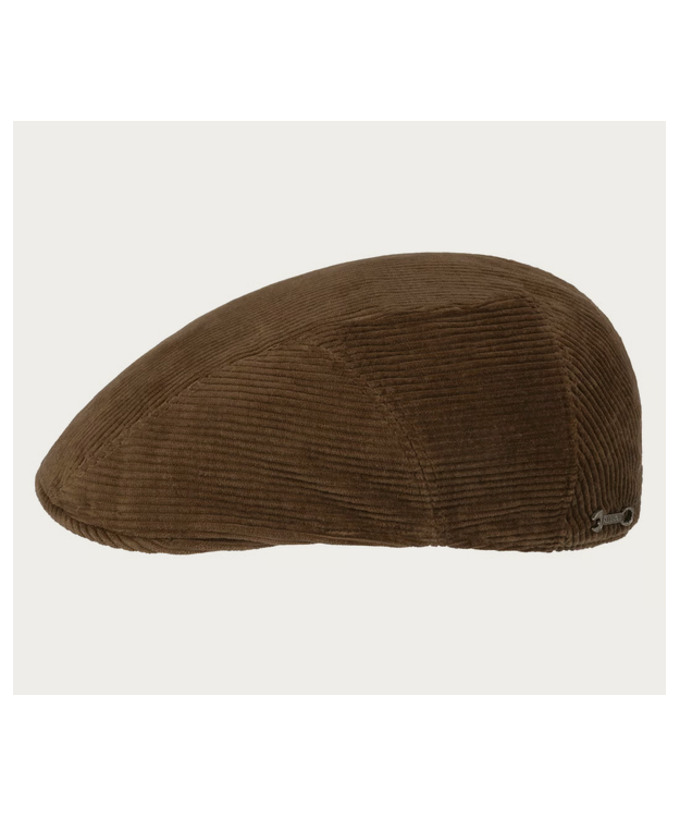 Stetson Flat Cap  Garage Theme Ruskea