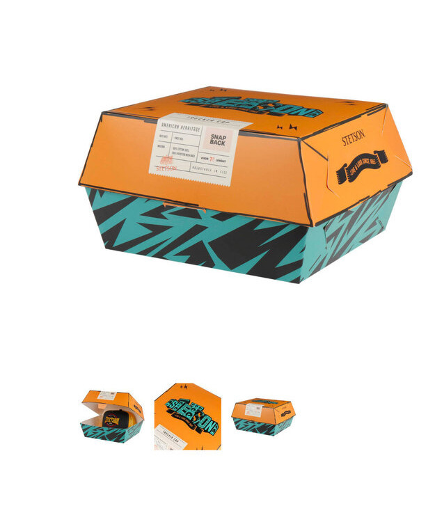 Stetson lahjapakkaus lippalakille