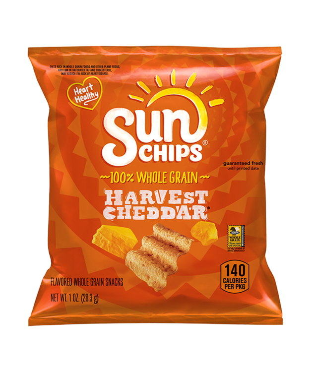Sun Chips Harvest Cheddar sipsipussi, 28,3g