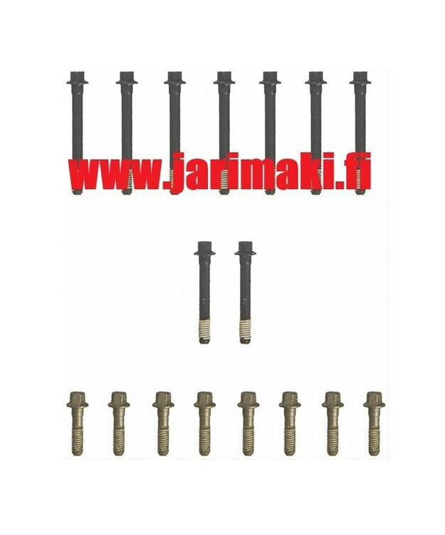 Sylinterikannen pultti sarja GM pikkulohko 1955-2002