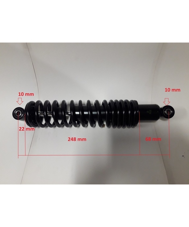 Takaiskunvaimennin Bellier Jade / Racing / GT 