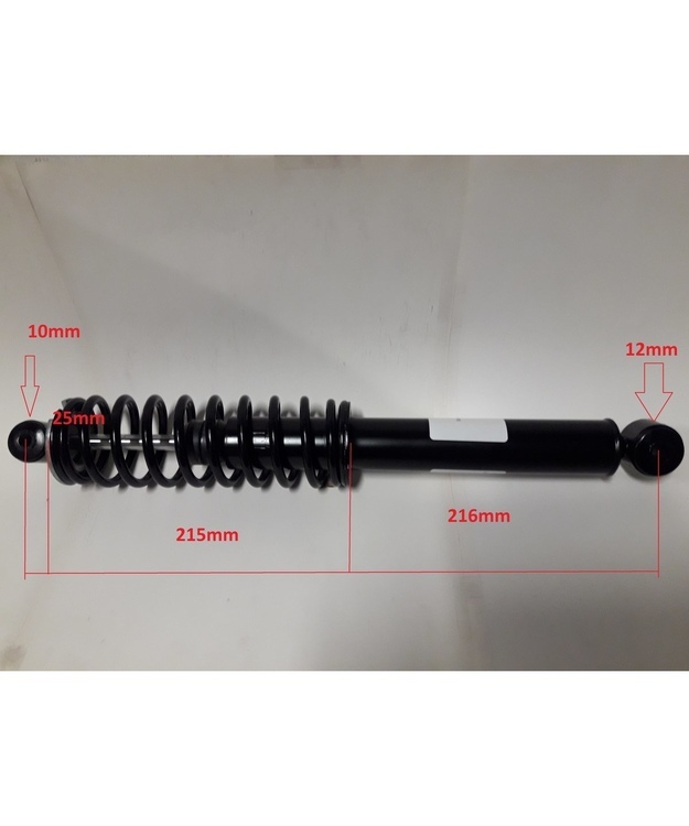 Takaiskunvaimentaja Microcar MGO V3 01607942-01613325