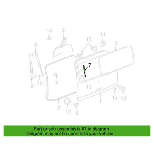Takalasin kaasujousi GM SUV 2000-2006