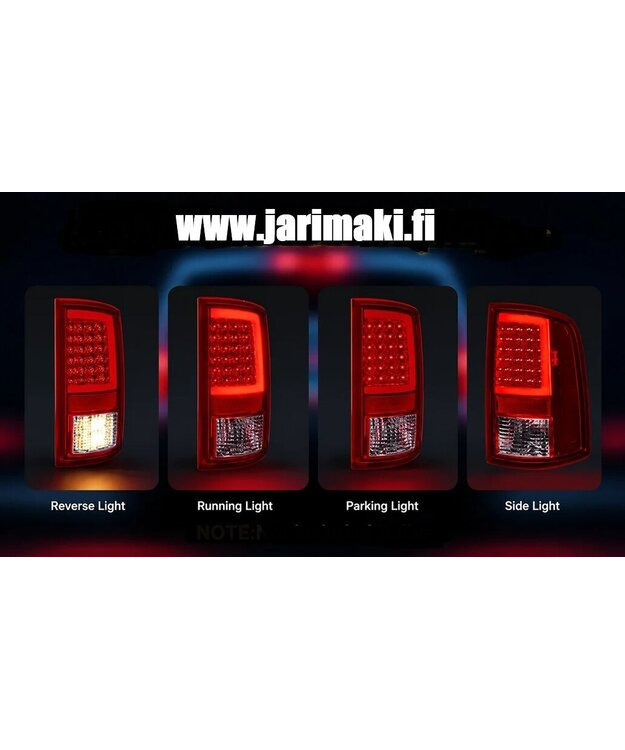 Takavalo sarja LED Dodge Ram 2009-2018