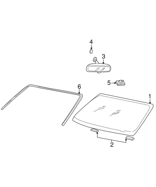Tuulilasi Ford Superduty 1999-2007
