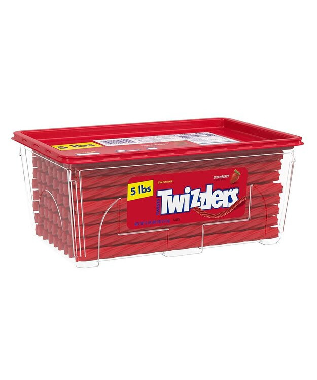 Twizzlers Strawberry -hedelmätikut 2,2 kg