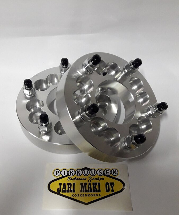 Vanne-välilevy pari 5X4.5/5X4.75"X5X135mm vahvuus 1-1/4"