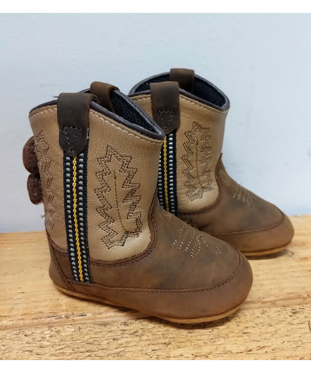 Vauvan bootsitossut vaalean ruskea