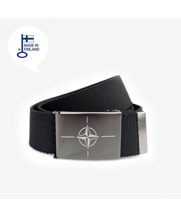 Veniz joustava canvasvyö Nato-soljella