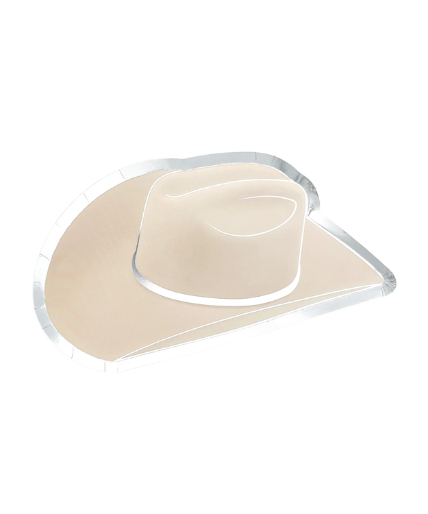 Western hattu -leivoslautanen (8 kpl)