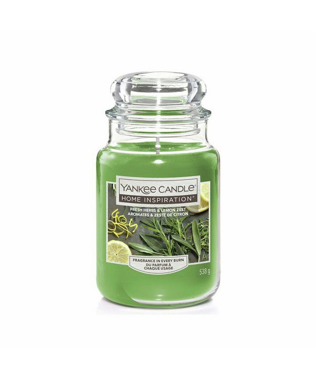 Yankee Candle Herb & Lemon Zest -purkkikynttilä 538 g