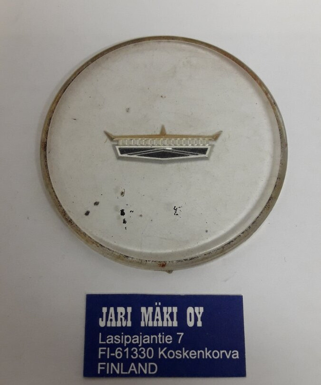 Äänimerkin painikkeen keskiö Ford Galaxie 1965