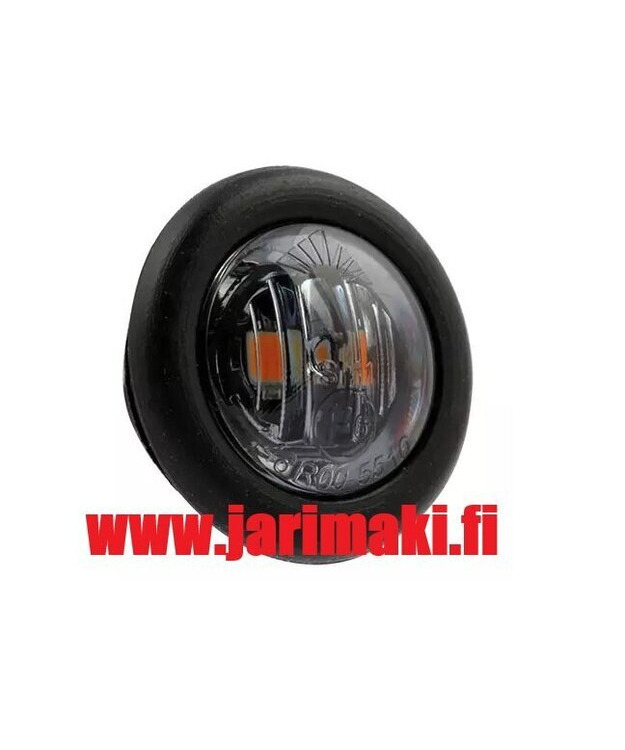 Äärivalo pyöreä Optibeam keltainen LED 