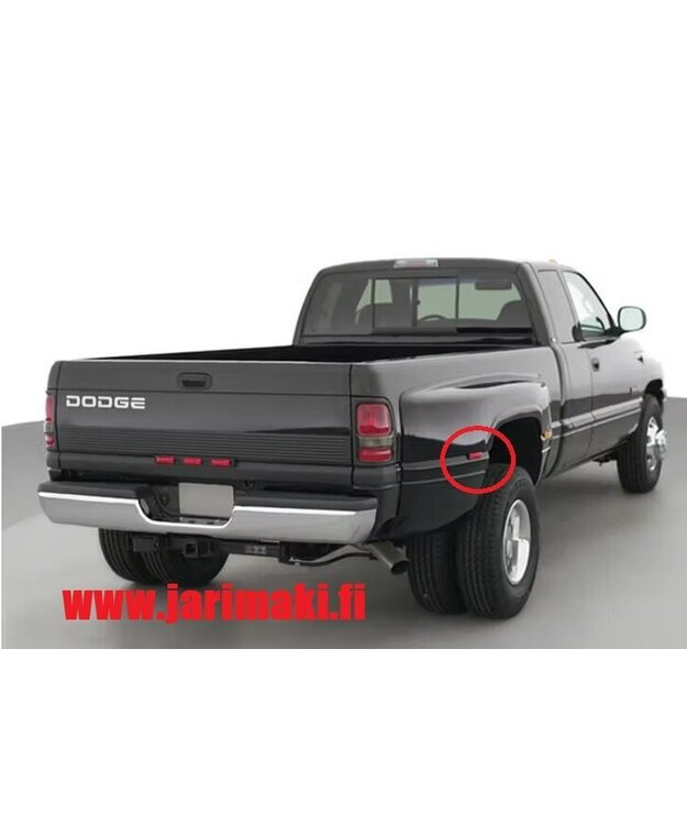 Äärivalo taka oikea/vasen  Dodge Ram 3500 1994-2002