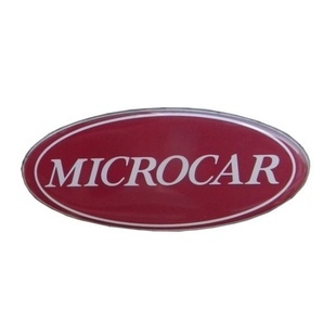 Logo Microcar punainen